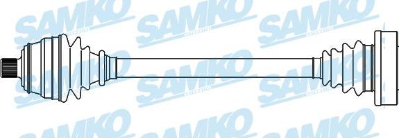 Samko DS52632 - Приводний вал autozip.com.ua