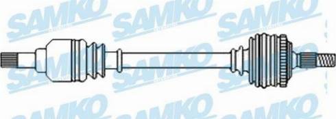 Samko DS52541 - Приводний вал autozip.com.ua