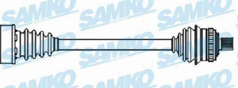 Samko DS52626 - Приводний вал autozip.com.ua