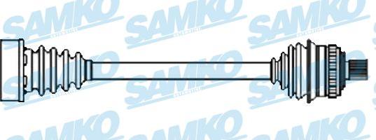 Samko DS52193 - Приводний вал autozip.com.ua
