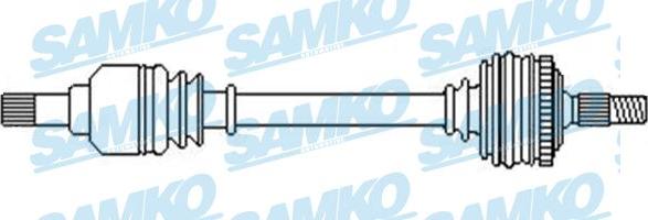 Samko DS52359 - Приводний вал autozip.com.ua
