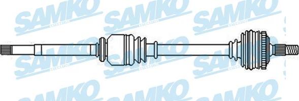 Samko DS52356 - Приводний вал autozip.com.ua