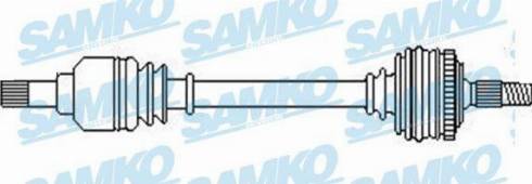 Samko DS52361 - Приводний вал autozip.com.ua