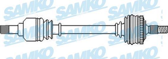 Samko DS52339 - Приводний вал autozip.com.ua