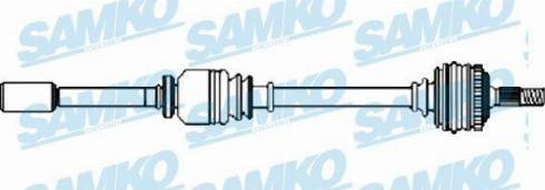 Samko DS52348 - Приводний вал autozip.com.ua