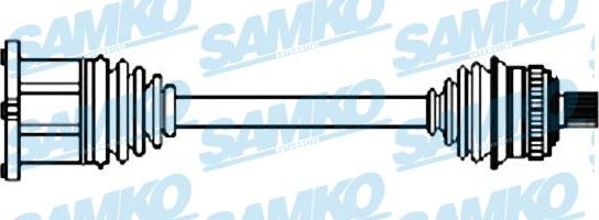 Samko DS52269 - Приводний вал autozip.com.ua
