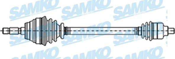 Samko DS52203 - Приводний вал autozip.com.ua