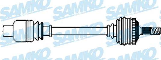 Samko DS52293 - Приводний вал autozip.com.ua
