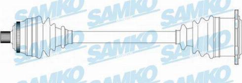 Samko DS14059 - Приводний вал autozip.com.ua