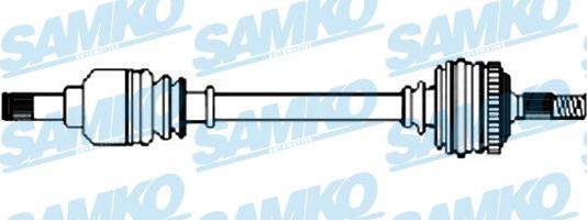 Samko DS37142 - Приводний вал autozip.com.ua