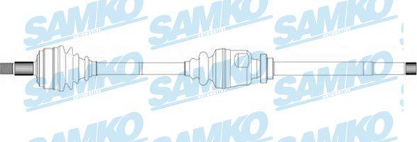 Samko DS16091 - Приводний вал autozip.com.ua