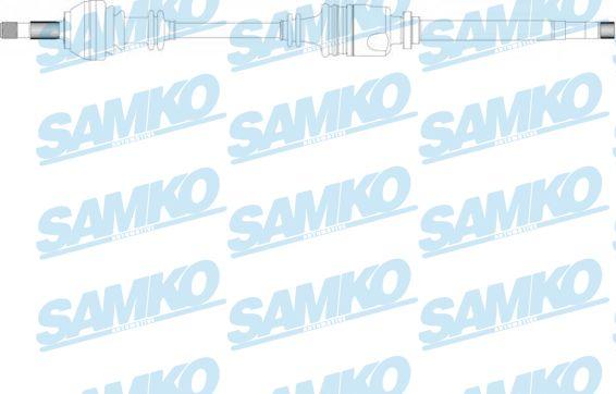 Samko DS16097 - Приводний вал autozip.com.ua