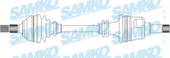 Samko DS16057 - Приводний вал autozip.com.ua