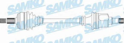 Samko DS16064 - Приводний вал autozip.com.ua