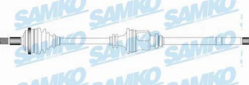 Samko DS16067 - Приводний вал autozip.com.ua