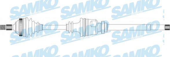 Samko DS16085 - Приводний вал autozip.com.ua