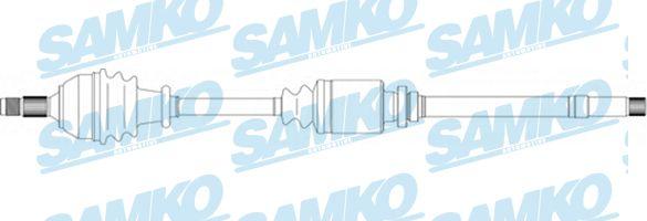 Samko DS16081 - Приводний вал autozip.com.ua