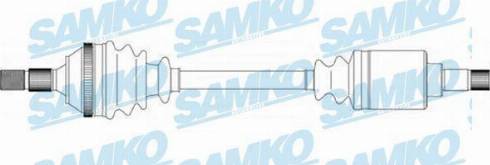 Samko DS16082 - Приводний вал autozip.com.ua