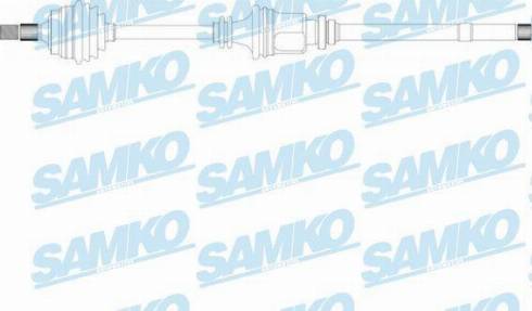 Samko DS16035 - Приводний вал autozip.com.ua