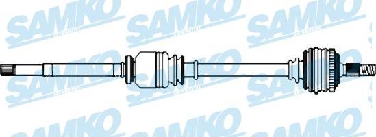 Samko DS52353 - Приводний вал autozip.com.ua