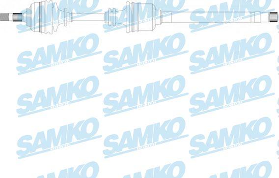 Samko DS16151 - Приводний вал autozip.com.ua