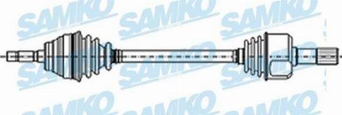 Samko DS16116 - Приводний вал autozip.com.ua