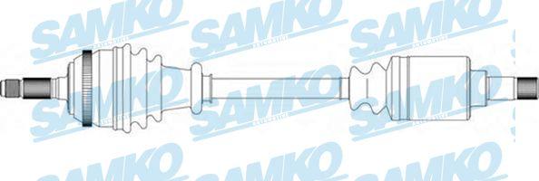 Samko DS16112 - Приводний вал autozip.com.ua
