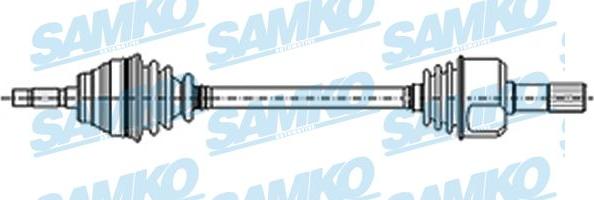 Samko DS16217 - Приводний вал autozip.com.ua