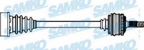 Samko DS13046 - Приводний вал autozip.com.ua