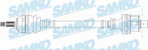 Samko DS39072 - Приводний вал autozip.com.ua