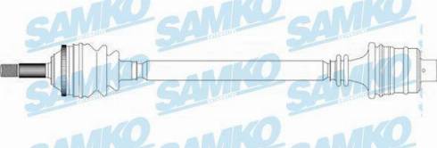 Samko DS39141 - Приводний вал autozip.com.ua