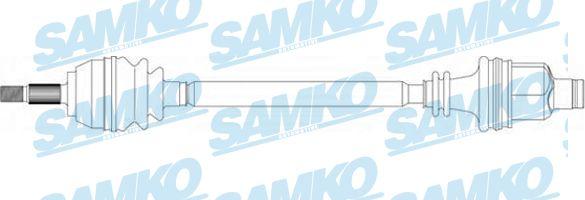 Samko DS39151 - Приводний вал autozip.com.ua