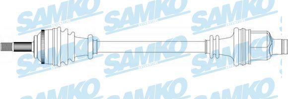 Samko DS39135 - Приводний вал autozip.com.ua