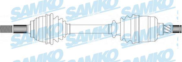 Samko DS36060 - Приводний вал autozip.com.ua