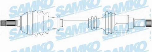 Samko DS38019 - Приводний вал autozip.com.ua