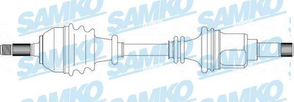 Samko DS38015 - Приводний вал autozip.com.ua