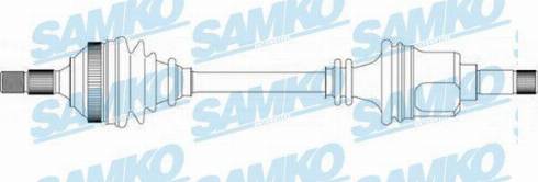 Samko DS38085 - Приводний вал autozip.com.ua
