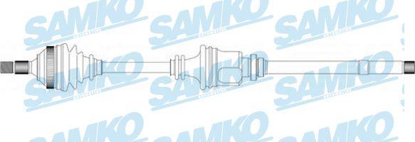 Samko DS38086 - Приводний вал autozip.com.ua