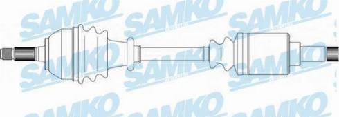 Samko DS38037 - Приводний вал autozip.com.ua