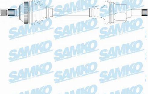 Samko DS38079 - Приводний вал autozip.com.ua