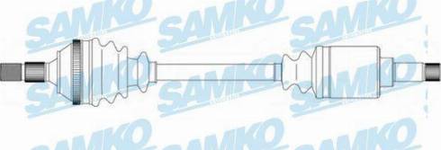 Samko DS38075 - Приводний вал autozip.com.ua