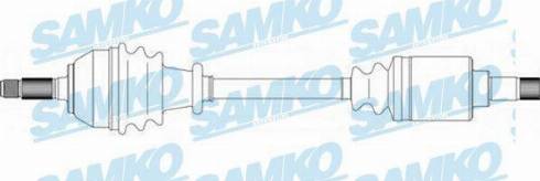 Samko DS38071 - Приводний вал autozip.com.ua