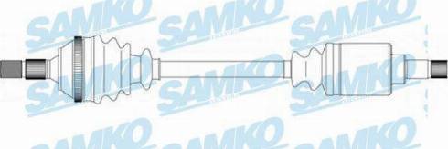 Samko DS38078 - Приводний вал autozip.com.ua