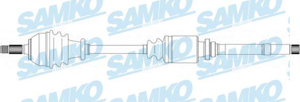Samko DS38072 - Приводний вал autozip.com.ua