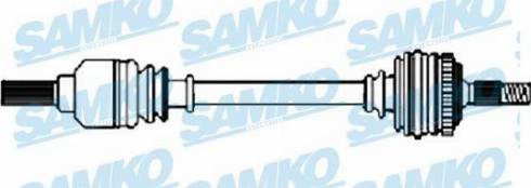 Samko DS52319 - Приводний вал autozip.com.ua