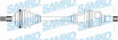 Samko DS38129 - Приводний вал autozip.com.ua