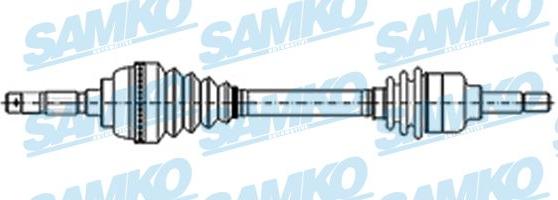 Samko DS38125 - Приводний вал autozip.com.ua