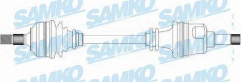 Samko DS38127 - Приводний вал autozip.com.ua