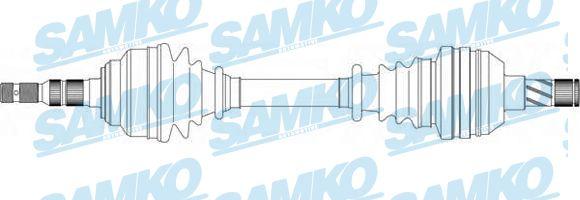 Samko DS37099 - Приводний вал autozip.com.ua