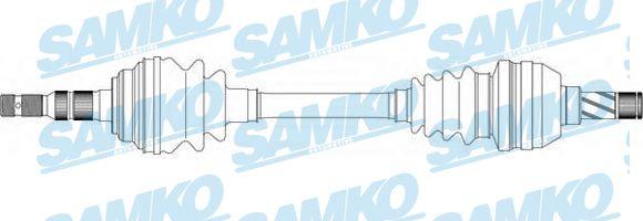 Samko DS37095 - Приводний вал autozip.com.ua